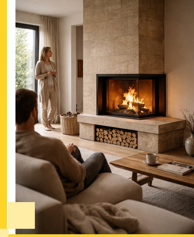 Угловые камины из кирпича установка в Апатитах от 155580 р. ЭриданПтт