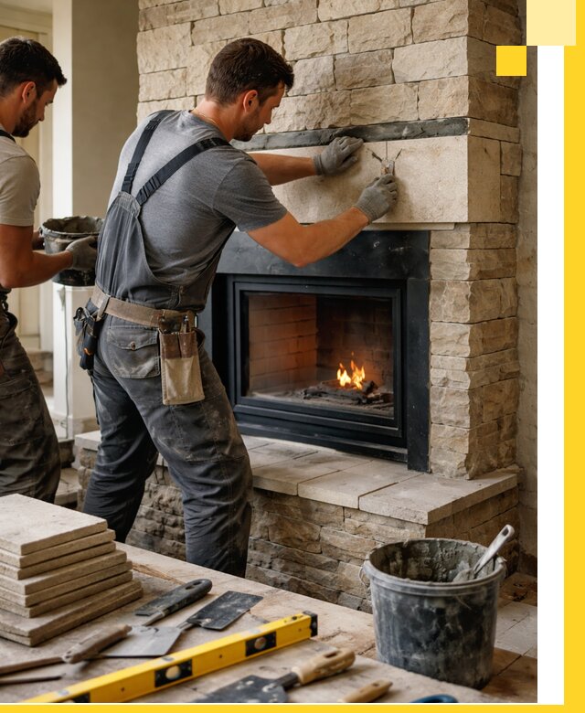 Проектирование и установка открытых каминов в Апатитах