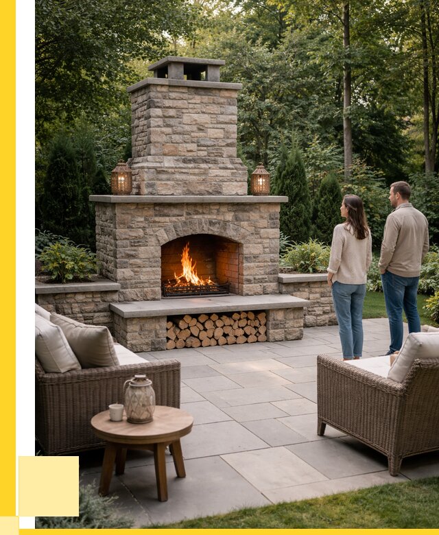 Уличные камины из кирпича в Апатитах от 155580 р. | ЭриданПтт