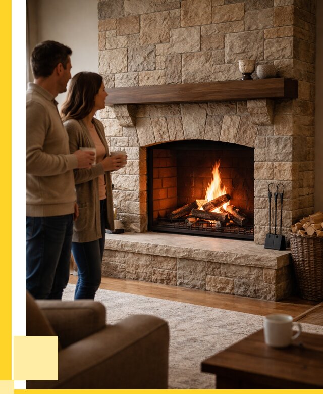 Каменные камины на заказ в Апатитах от 186696 р. | ЭриданПтт