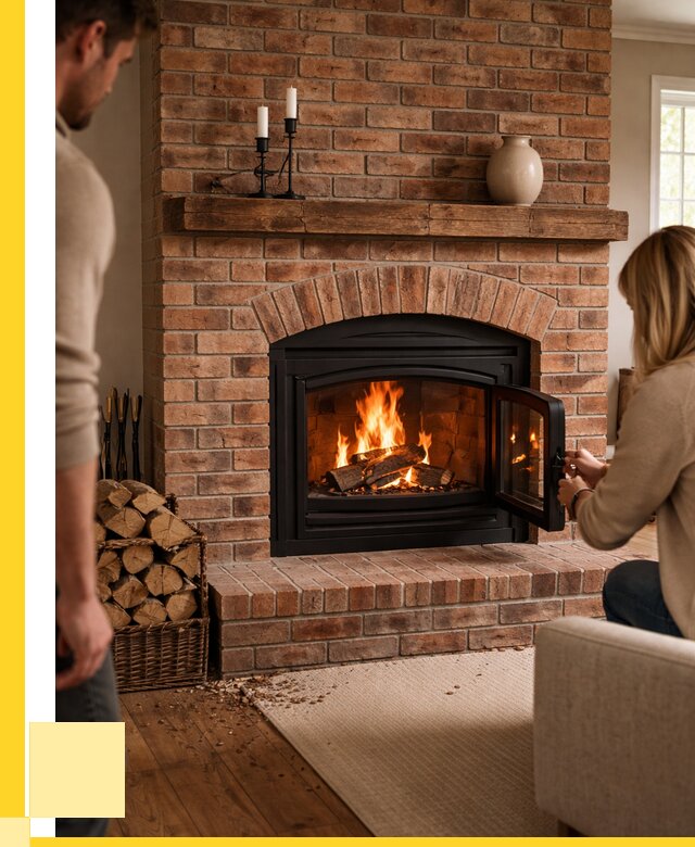 Кирпичные камины под ключ в Апатитах от 155580 р. | ЭриданПтт