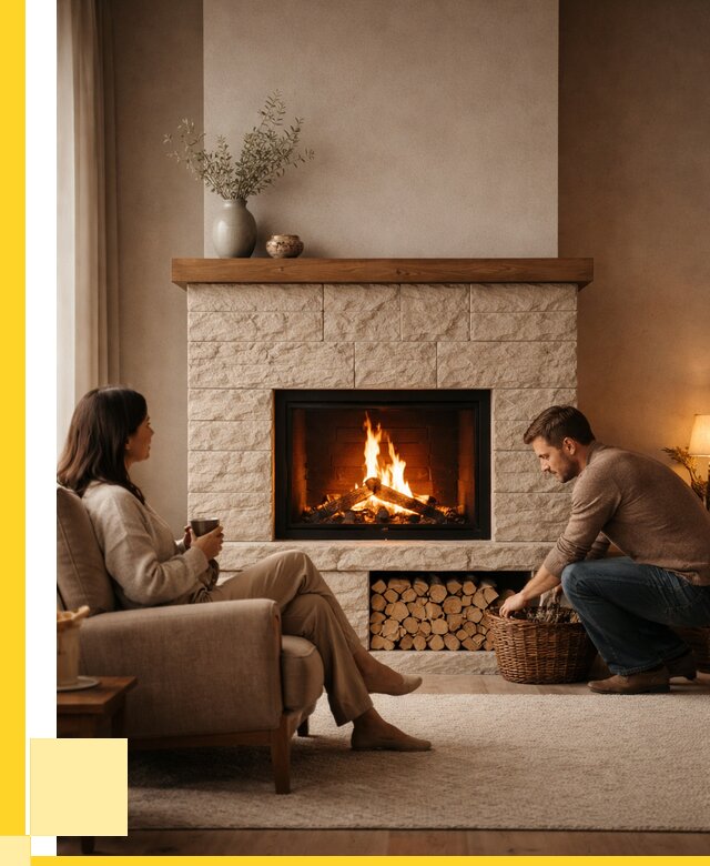 Камины для дома в Апатитах под ключ от 155580 р. | ЭриданПтт