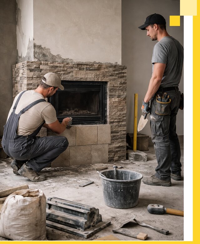 Камины под ключ в Апатитах: проект, изготовление и монтаж