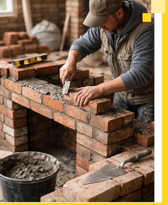 Кладка каминов под ключ в Апатитах профессиональная отделка и монтаж