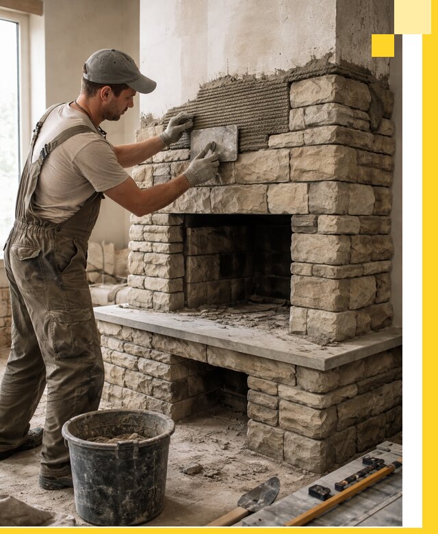 Строительство каминов под ключ в Апатитах от проектирования до монтажа