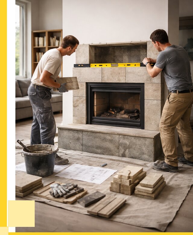 Монтаж каминов и установка в Апатитах от 46674 р. | ЭриданПтт