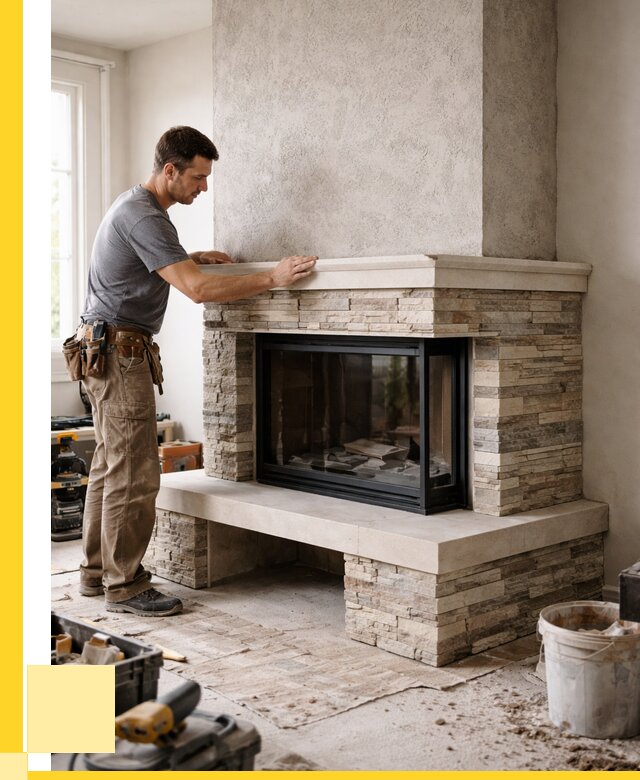 Изготовление каминов под ключ в Апатитах от 155580 р. | ЭриданПтт