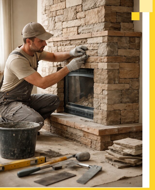 Проектирование и установка печей-каминов под ключ в Апатитах