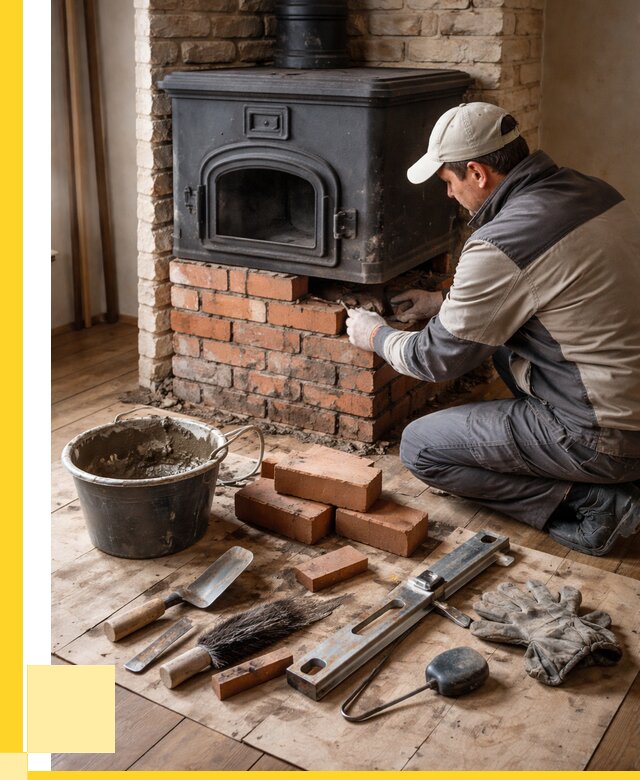 Ремонт печей в Апатитах от 12446 р., услуги печника ЭриданПтт