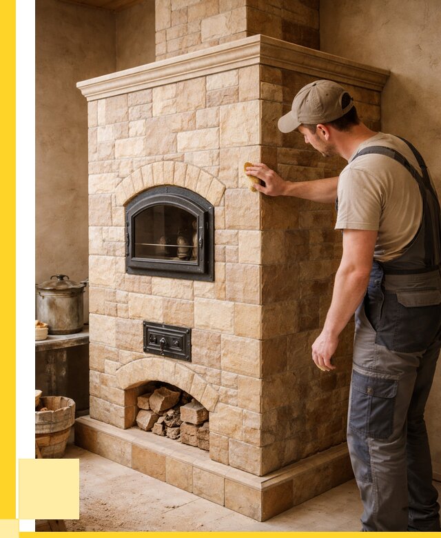 Облицовка печей в Апатитах от 4667 р. под ключ | ЭриданПтт