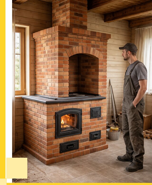 Кирпичные печи в Апатитах: купить от 155580 р. | ЭриданПтт