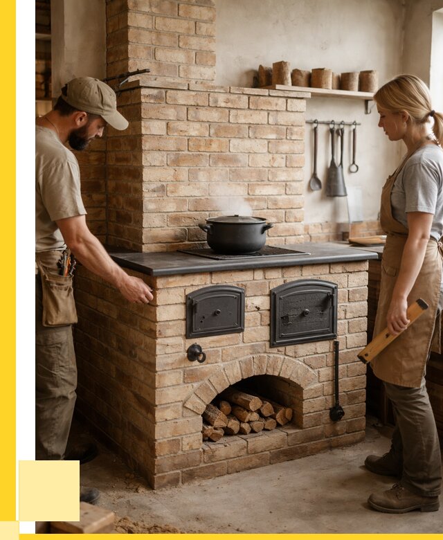 Варочно отопительные печи в Апатитах от 93348 р. | ЭриданПтт