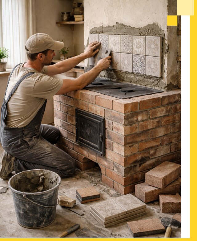 Печи с плитой на заказ монтаж гарантия и сервис в Апатитах