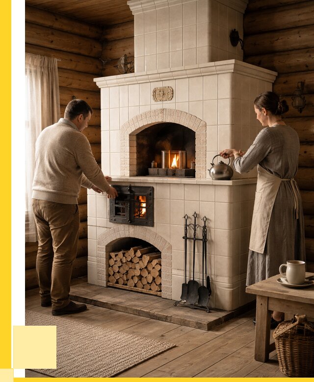 Русские печи в Апатитах: установка от 155580 р. ЭриданПтт