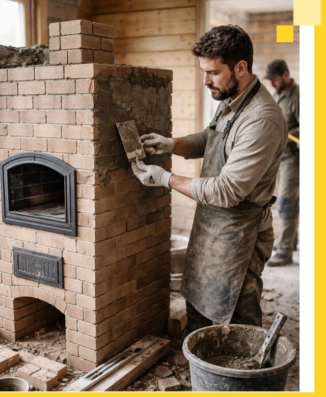 Изготовление и установка печей-шведок под ключ в Апатитах