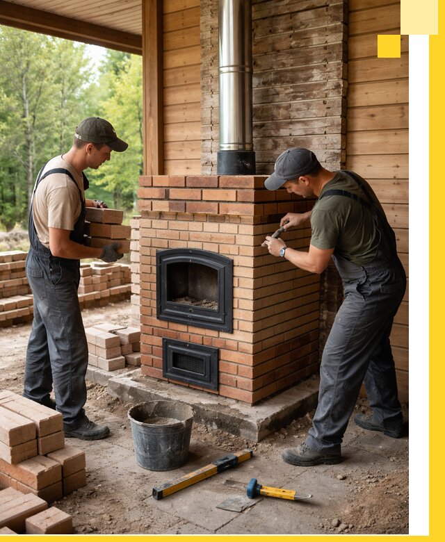 Производство и установка дачных печей под ключ в Апатитах