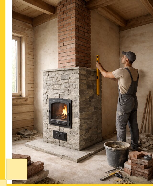 Печи и дымоходы под ключ в Апатитах от 46674 р., ЭриданПтт