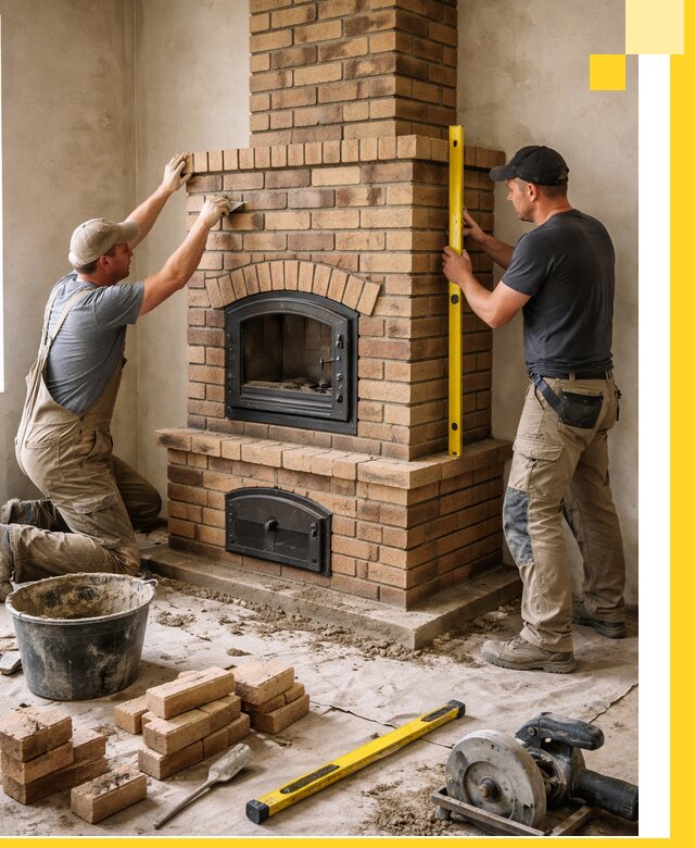 Продажа и установка печей и каминов для дома под ключ в Апатитах