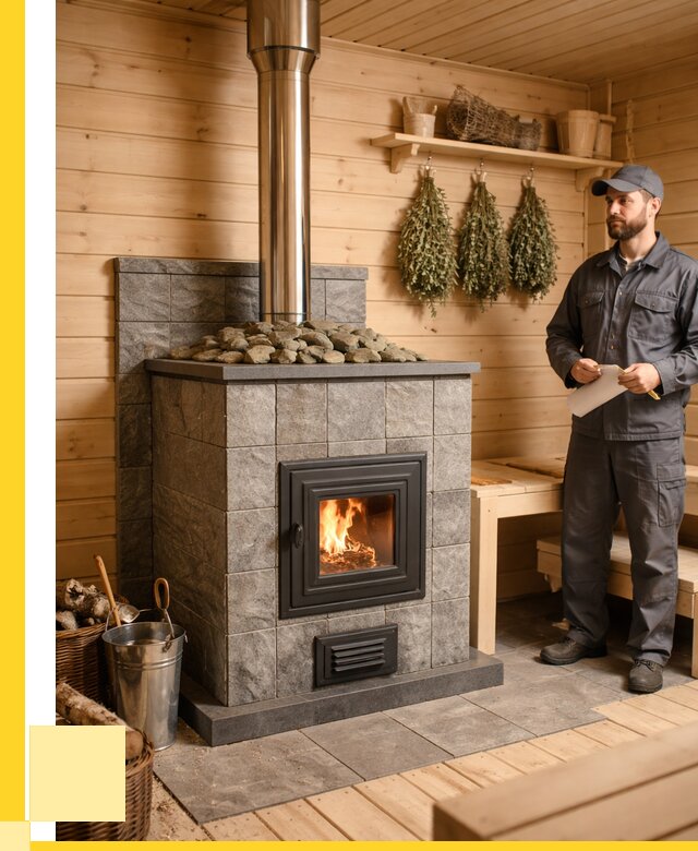 Печи для бани под ключ в Апатитах от 124464 р. | ЭриданПтт