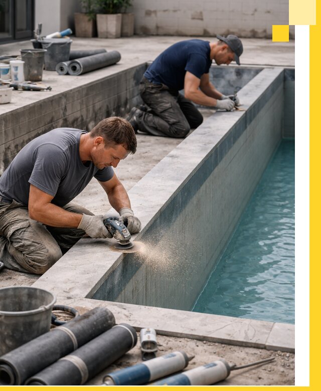 Профессиональный ремонт бассейнов под ключ в Апатитах