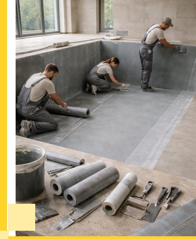 Гидроизоляция бассейнов в Апатитах от 2074 р., ЭриданПтт