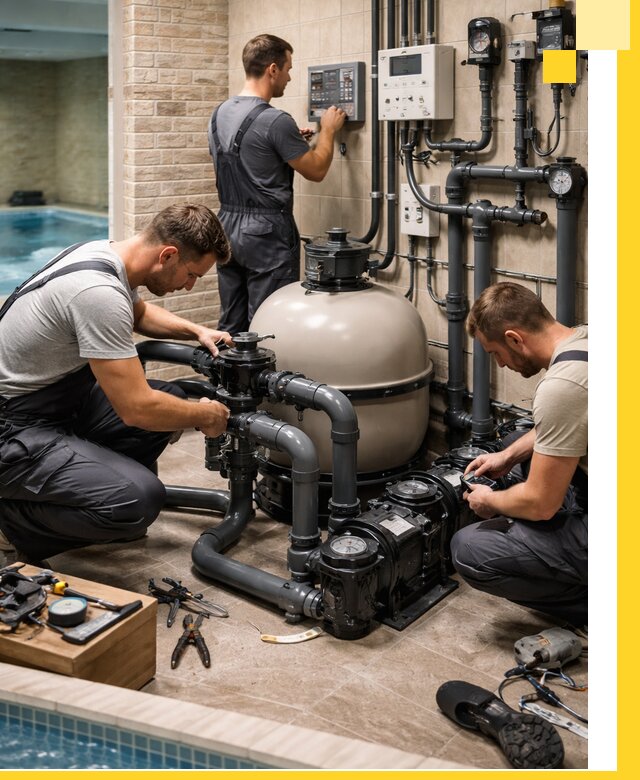 Комплексное оборудование для бассейнов под ключ в Апатитах