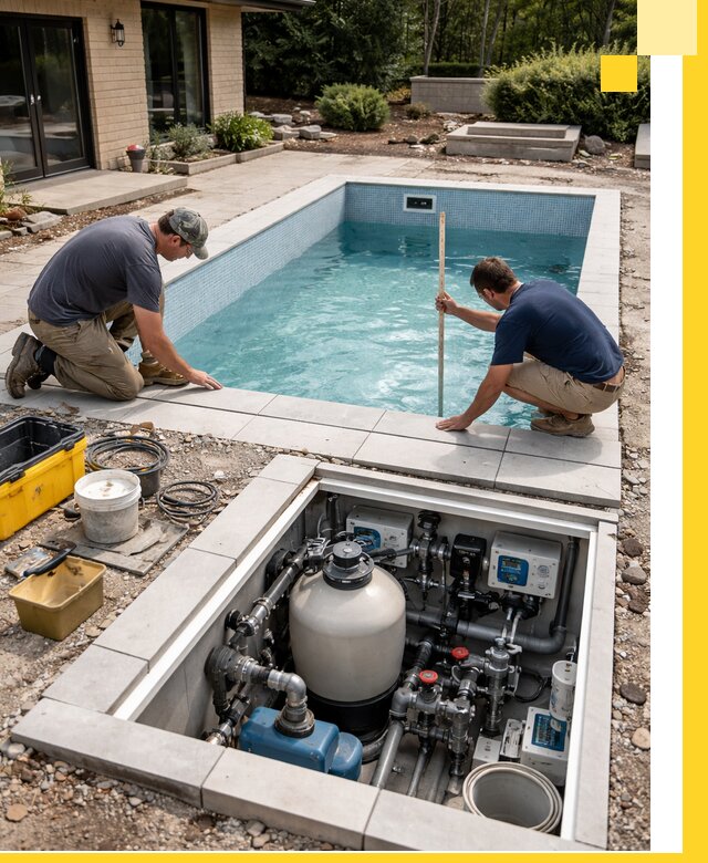 Строительство качественных домашних бассейнов под ключ в Апатитах