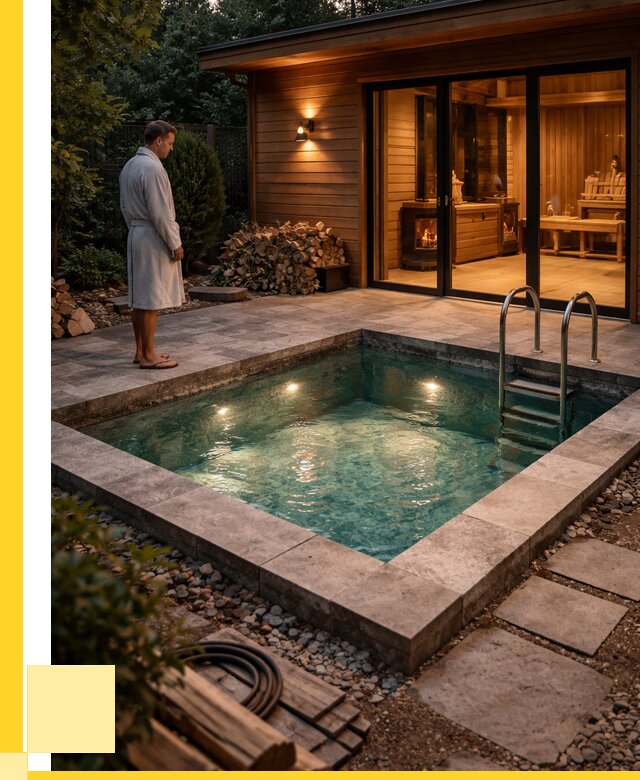 Бани с бассейном под ключ в Апатитах от 98534 р. | ЭриданПтт