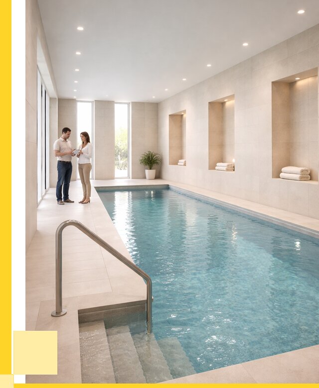 Бассейны в помещении под ключ в Апатитах от 1555800 р. | ЭриданПтт