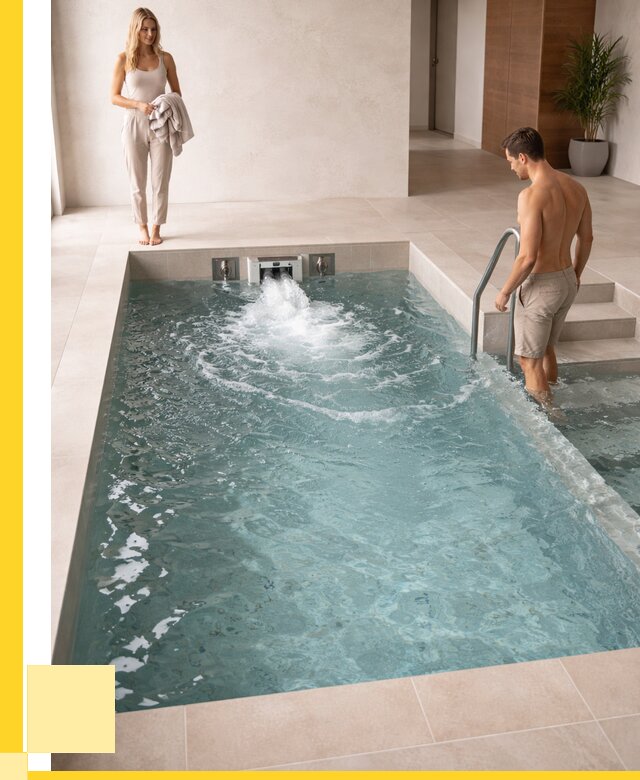 Бассейн с противотоком в Апатитах от 259300 р. | ЭриданПтт