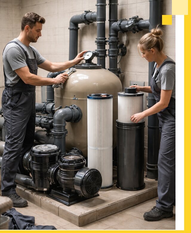 Фильтры и системы фильтрации для бассейнов в Апатитах