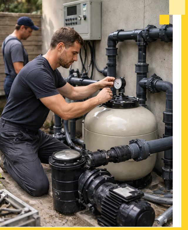 Поставка и монтаж фильтровального оборудования для бассейнов в Апатитах