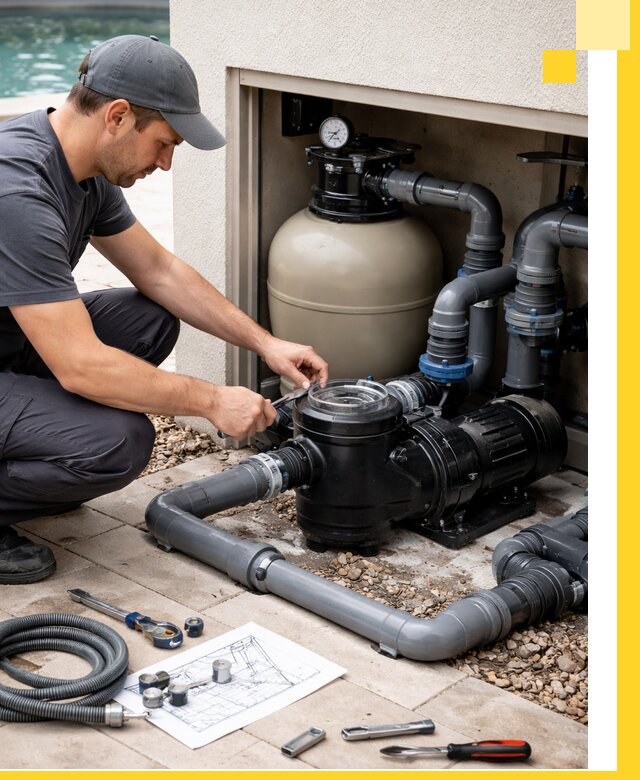 Поставка, монтаж и сервис насосов для бассейнов в Апатитах