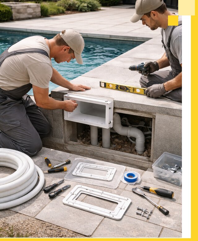 Поставка и установка скиммеров для бассейнов в Апатитах