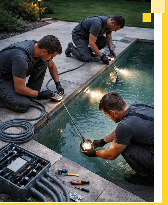 Профессиональное освещение бассейнов в Апатитах: дизайн и монтаж