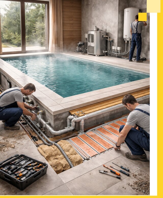 Проектирование и строительство тёплых бассейнов в Апатитах