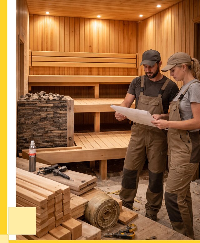 Строительство саун в Апатитах под ключ от 259300 р., ЭриданПтт