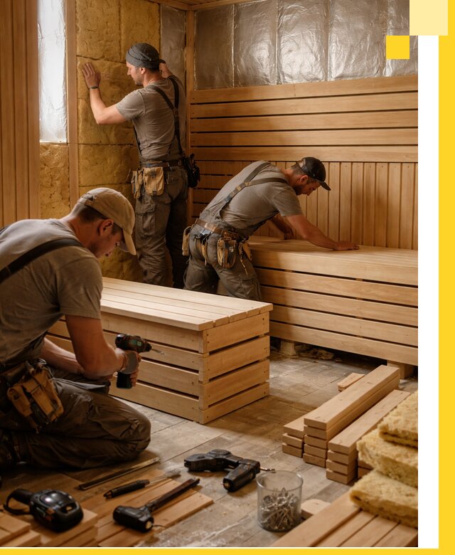 Профессиональное строительство саун под ключ в Апатитах