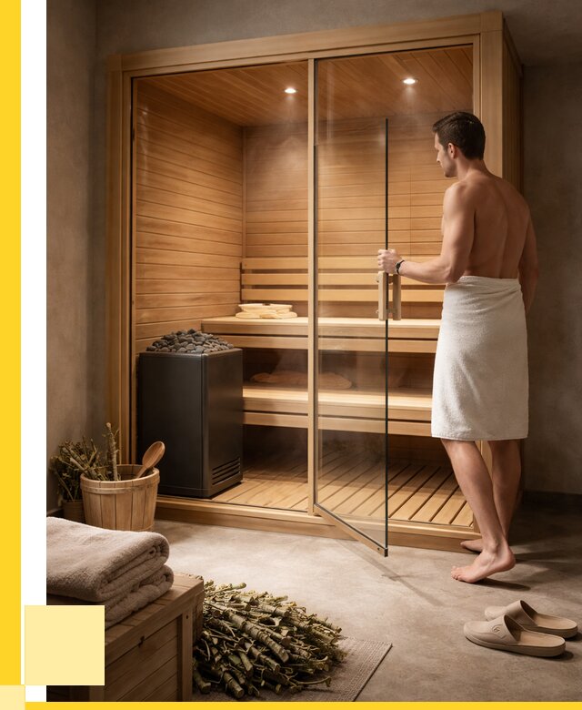 Купить мини сауны для дома в Апатитах от 72604 р. ЭриданПтт