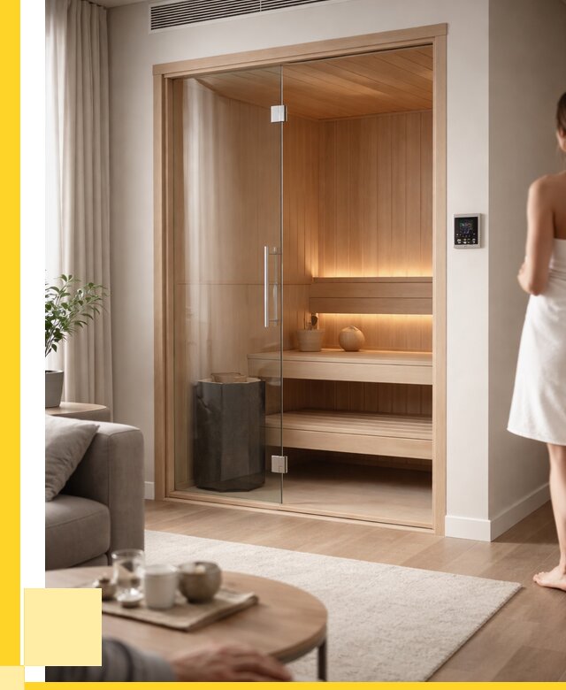 Сауна в квартире под ключ в Апатитах от 124464 р. ЭриданПтт