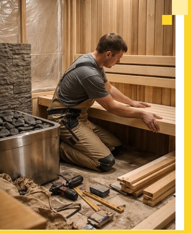 Сауны для дома под ключ с проектированием и монтажом в Апатитах
