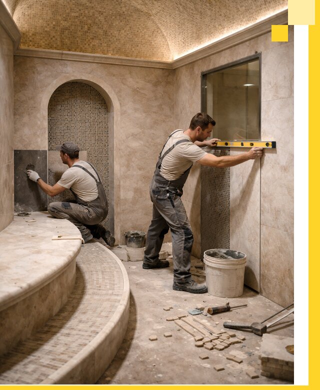 Проектирование и строительство саун с хамамом под ключ в Апатитах