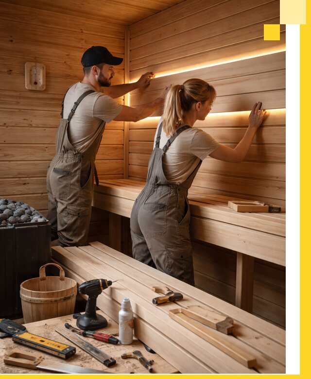 Дизайн саун и бань под ключ с индивидуальным проектом в Апатитах