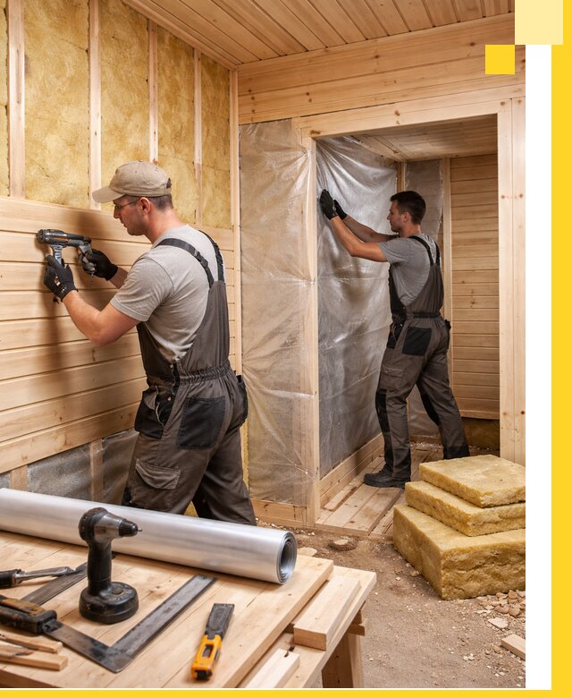 Бани под ключ в Апатитах с проектом и полным монтажом