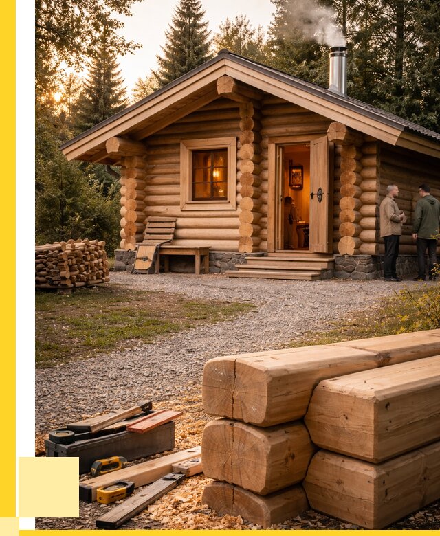 Строительство бань и комплексов в Апатитах от 466740 р.| ЭриданПтт