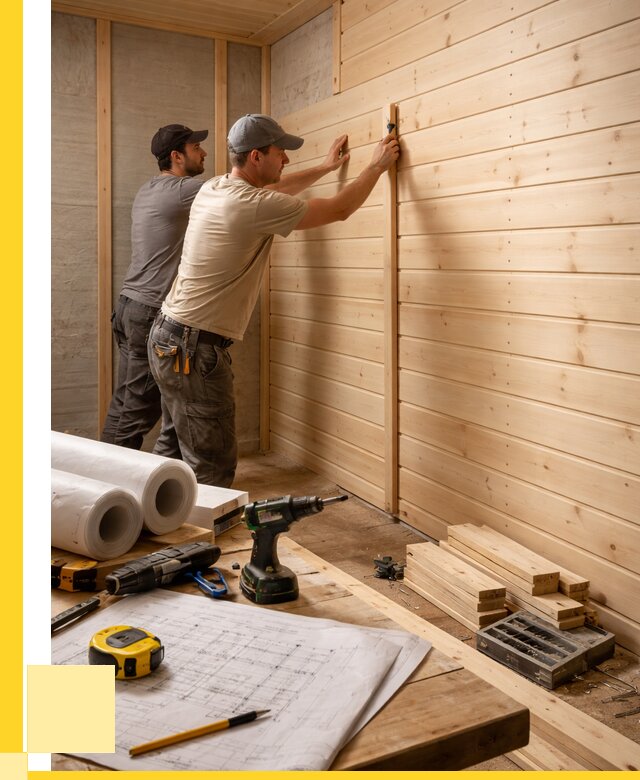 Обшивка бани вагонкой в Апатитах от 1245 р., ЭриданПтт