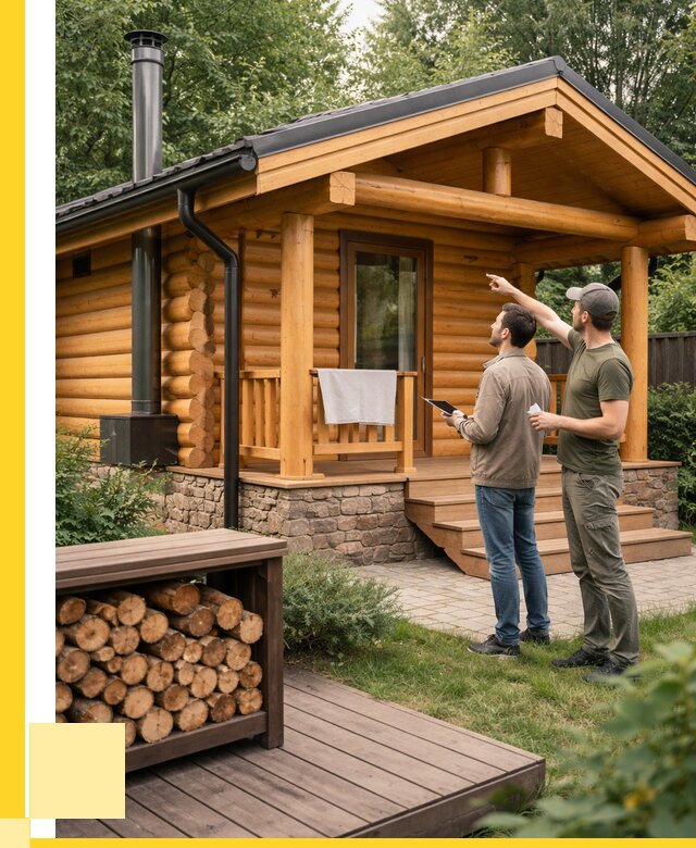 Бани для дачи под ключ в Апатитах от 259300 р. | ЭриданПтт