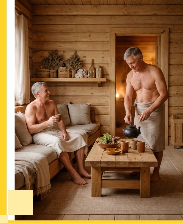 Бани с комнатой отдыха под ключ в Апатитах от 466740 р. | ЭриданПтт