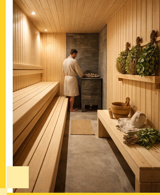 Отделка парной под ключ в Апатитах от 363020 р. | ЭриданПтт