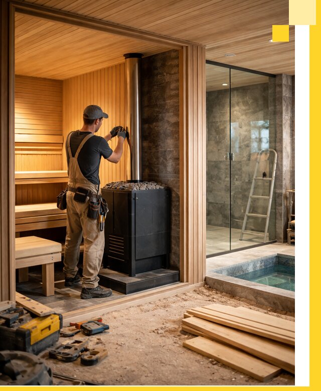 Полное строительство банных комплексов под ключ в Апатитах